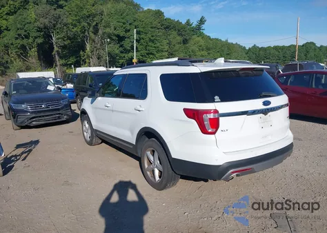 2017 Ford Explorer Xlt из США, поврежденный, VIN 1FM5K8D83HGD17512